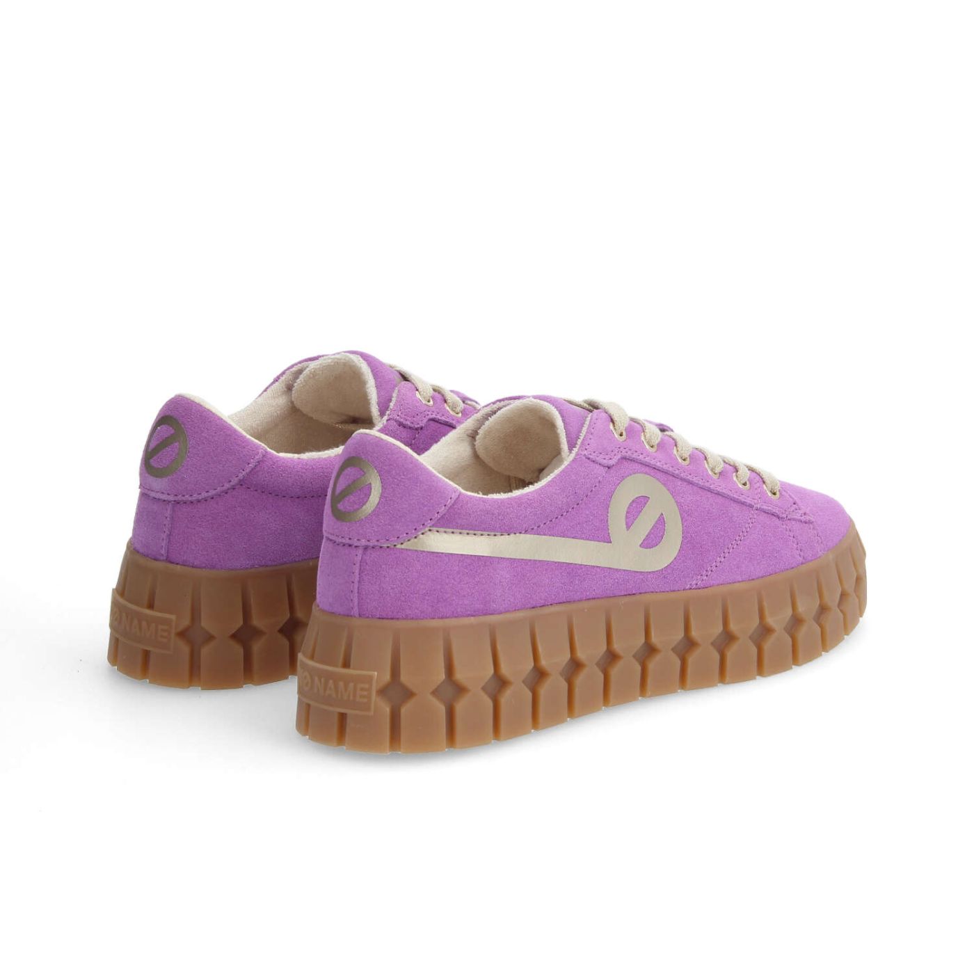 PLAY SNEAKER W - SUEDE/PRINT - VIOLET/GOLD